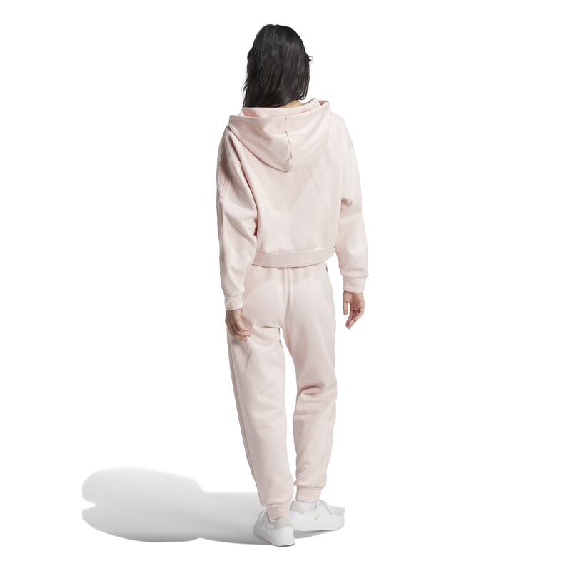 Ensemble met trainingspak en crop Adidas voor dames - roze