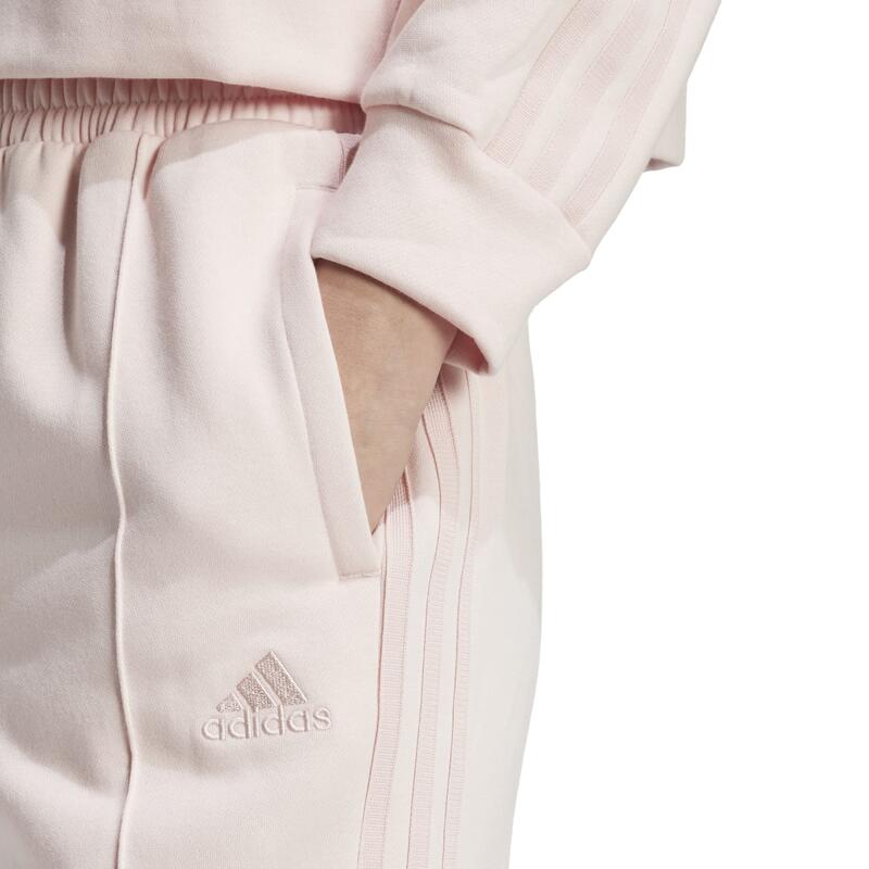 Ensemble met trainingspak en crop Adidas voor dames - roze