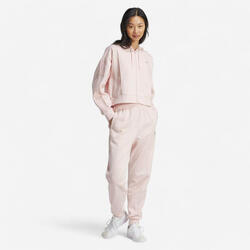 Ensemble survêtement crop Adidas femme - rose