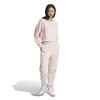 Women's Cropped Tracksuit Set - Pink