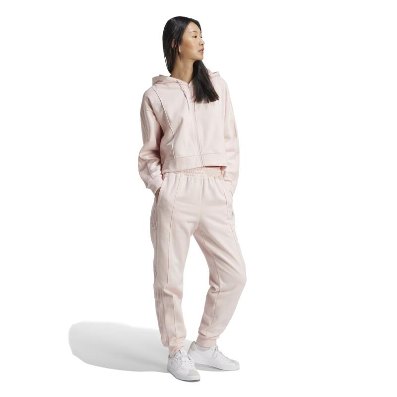Ensemble met trainingspak en crop Adidas voor dames - roze