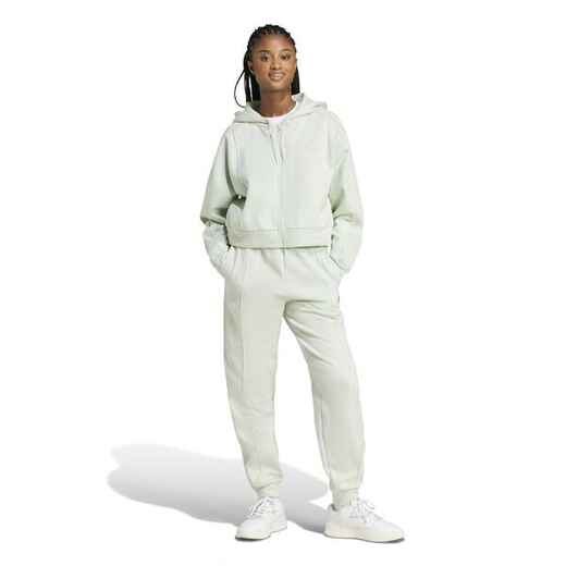 
      Women's Cropped Tracksuit Set - Green
  