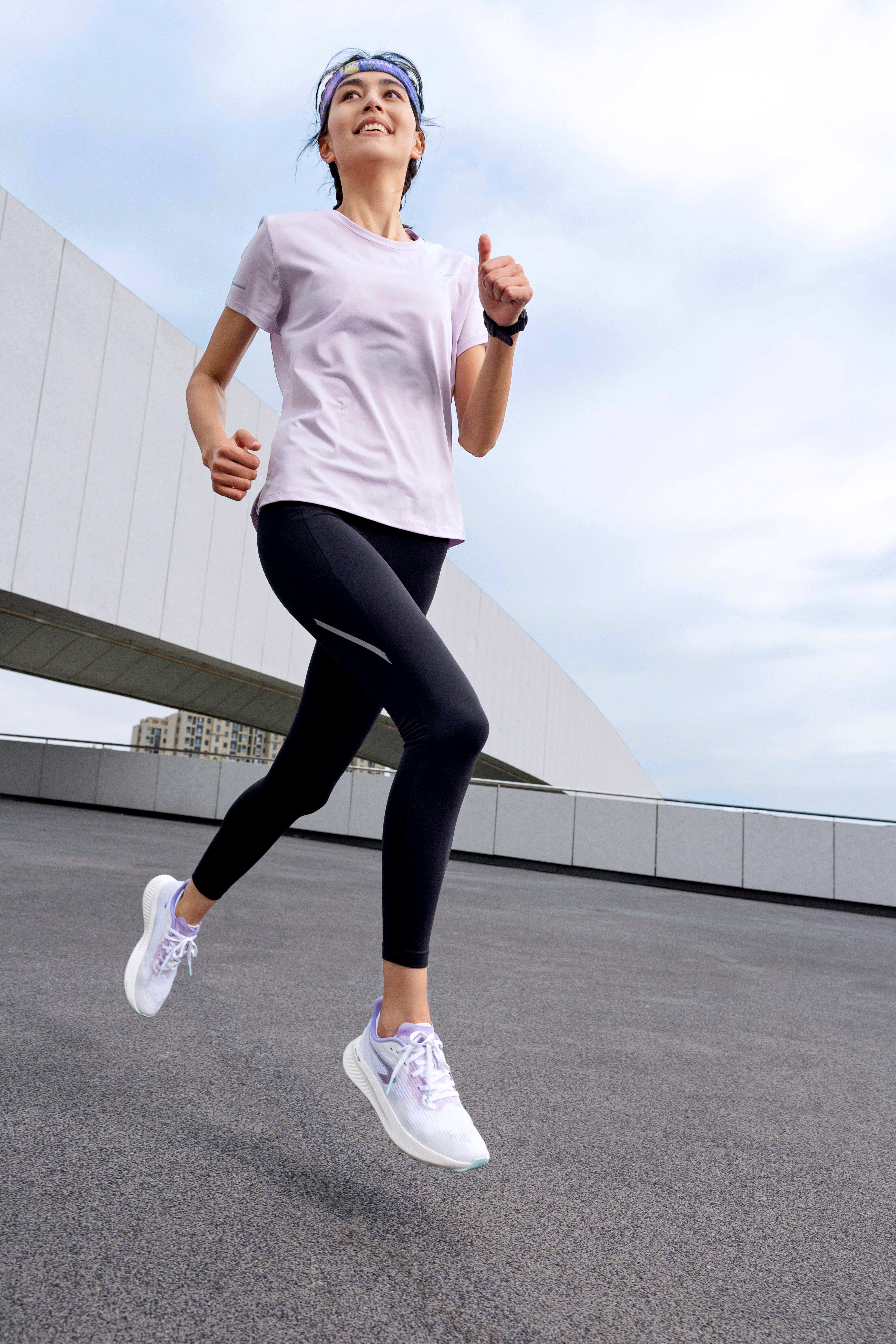 Women's Breathable Running T-shirt, Run 500 Dry - KIPRUN