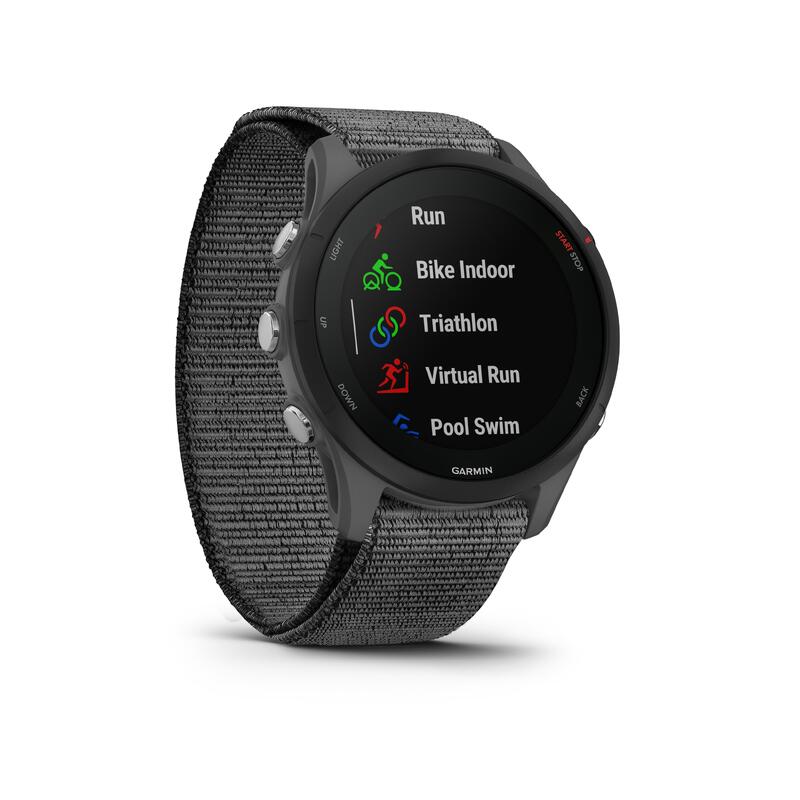 Smartwatch GPS de Corrida Forerunner 255 com Bracelete em Nylon