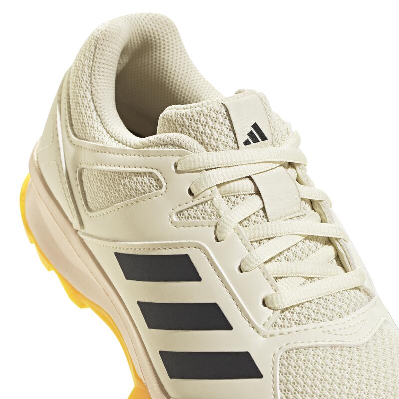 Hockeyschoenen voor dames Fabela Rise beige ADIDAS Decathlon.nl