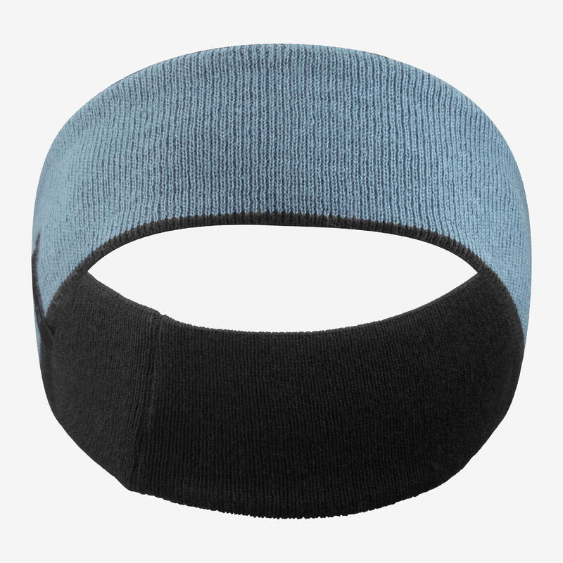 Bentiţă reversibilă schi Gri-Negru Copii