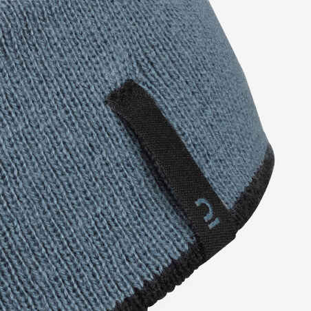 KIDS’ SKI HEADBAND - REVERSIBLE GREY AND BLACK