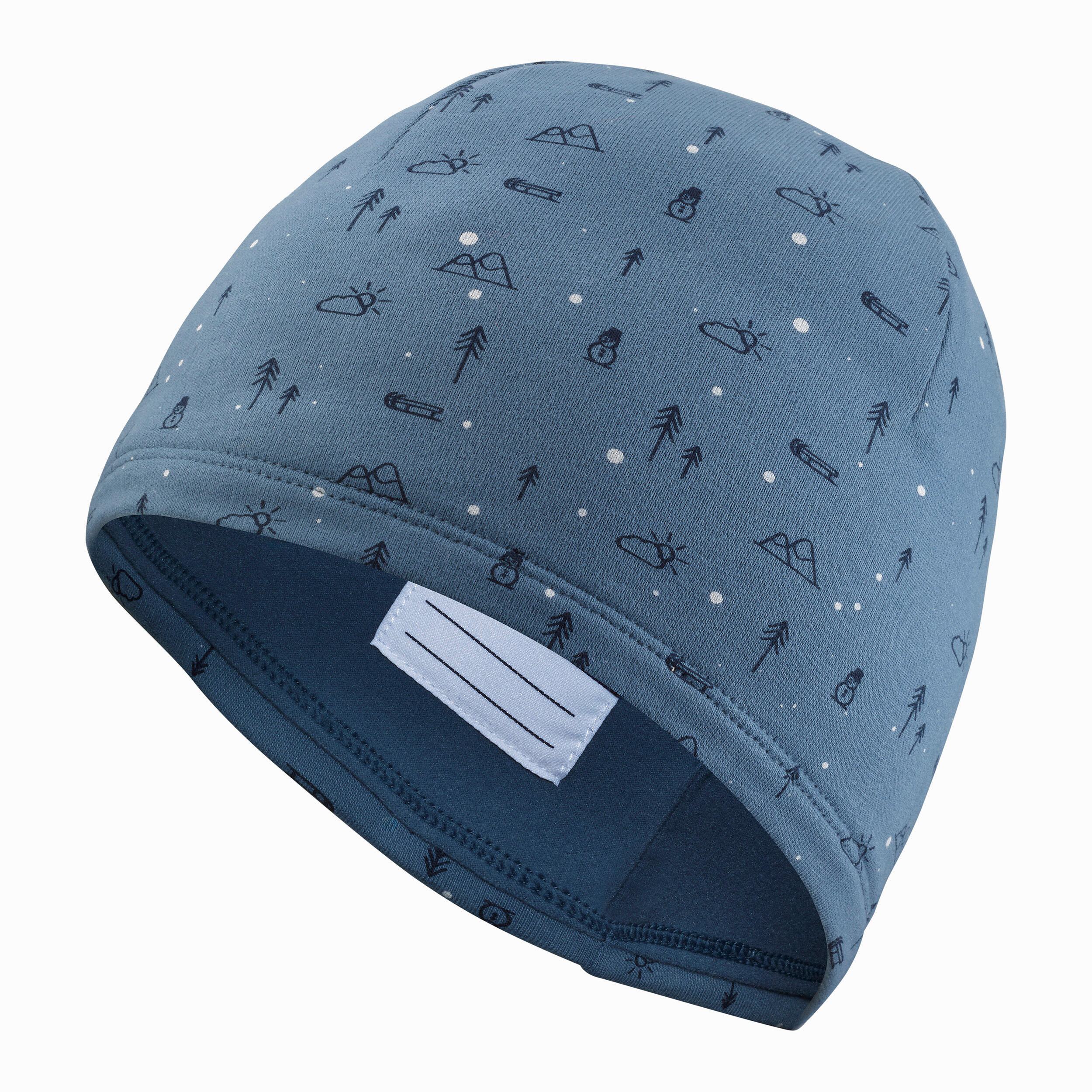 Bonnet et tour de cou enfant, KID bleu 2/8