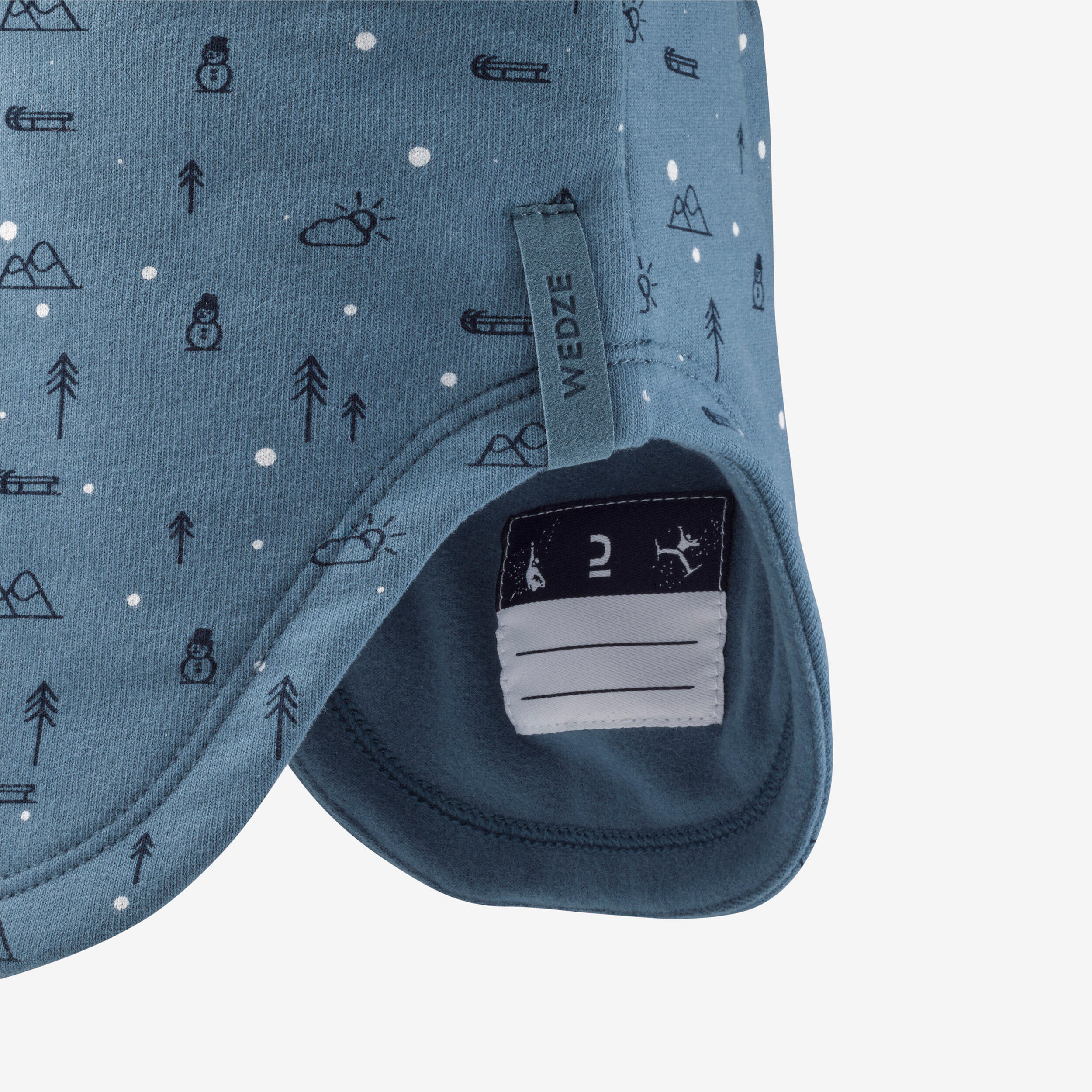 Bonnet et tour de cou enfant, KID bleu 7/8