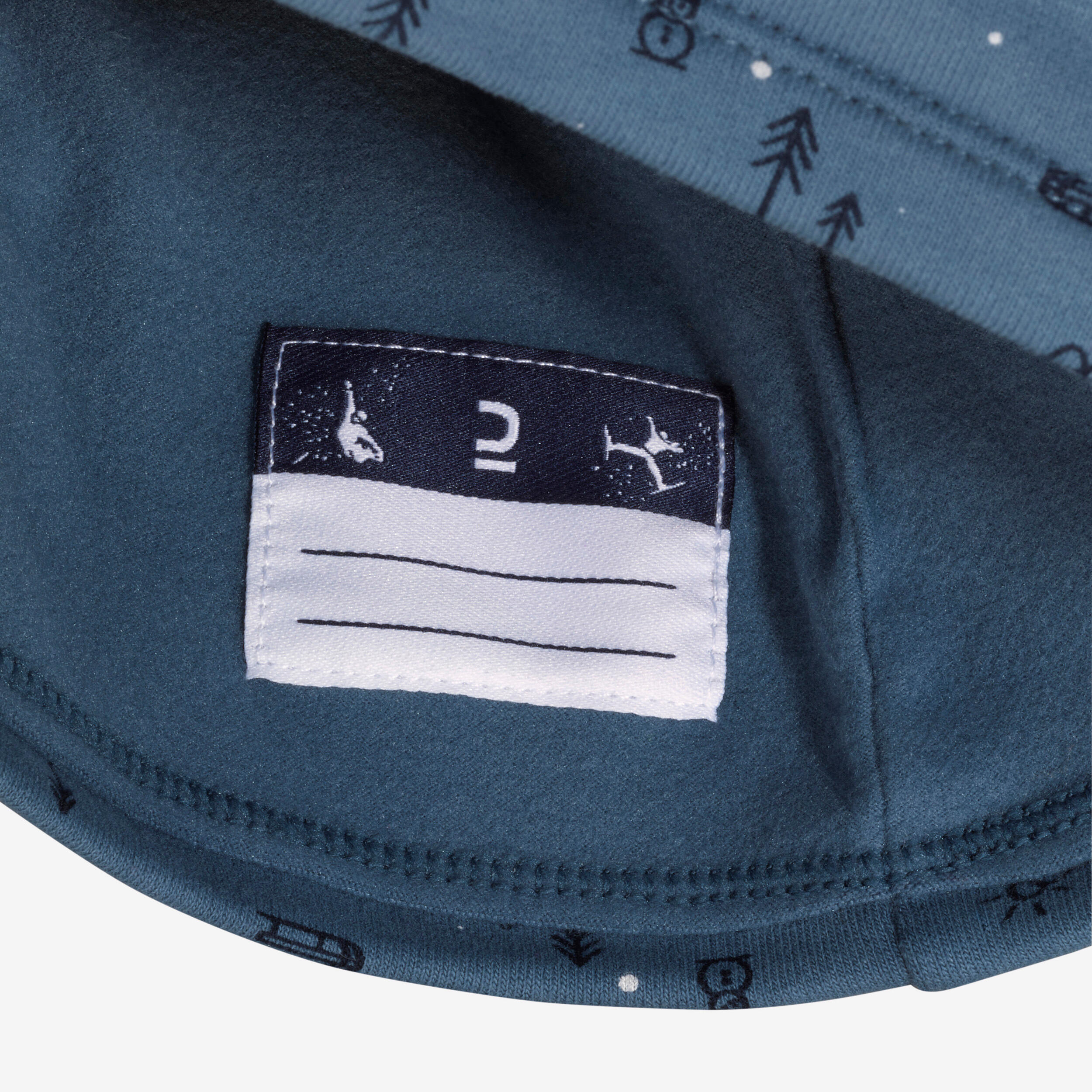 Bonnet et tour de cou enfant, KID bleu 6/8