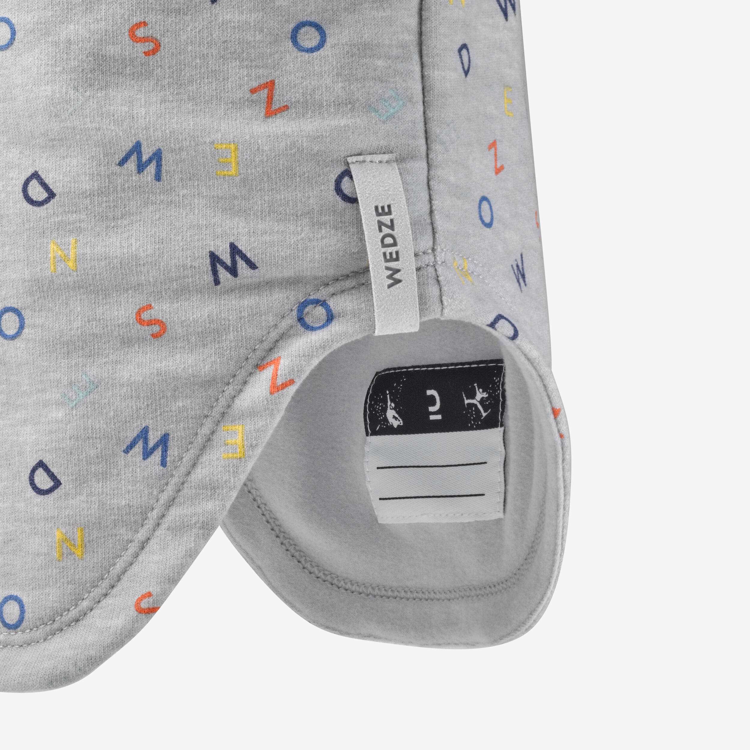 Kindermuts en nekwarmer wit 7/8