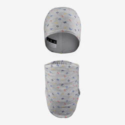 Bonnet et tour de cou enfant, KID blanc