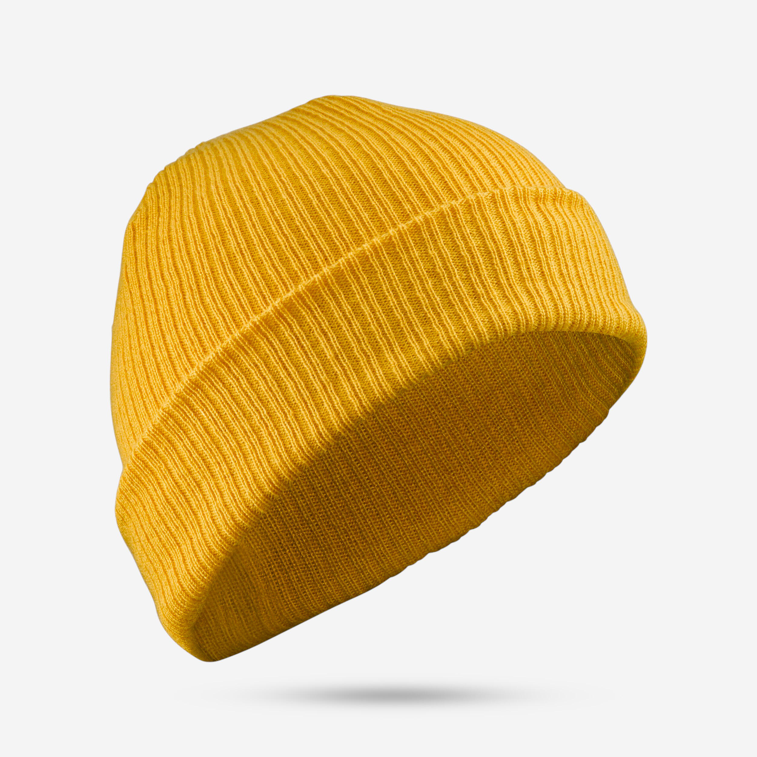 WEDZE KIDS’ HAT - FISHERMAN YELLOW