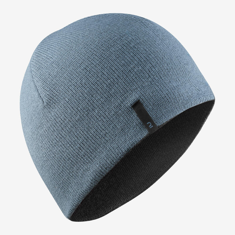 BONNET DE SKI ENFANT - REVERSE NOIR ET BLEU