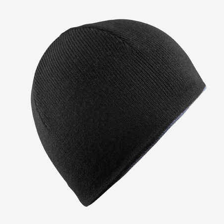 KIDS’ SKI HAT - REVERSE BLACK AND BLUE