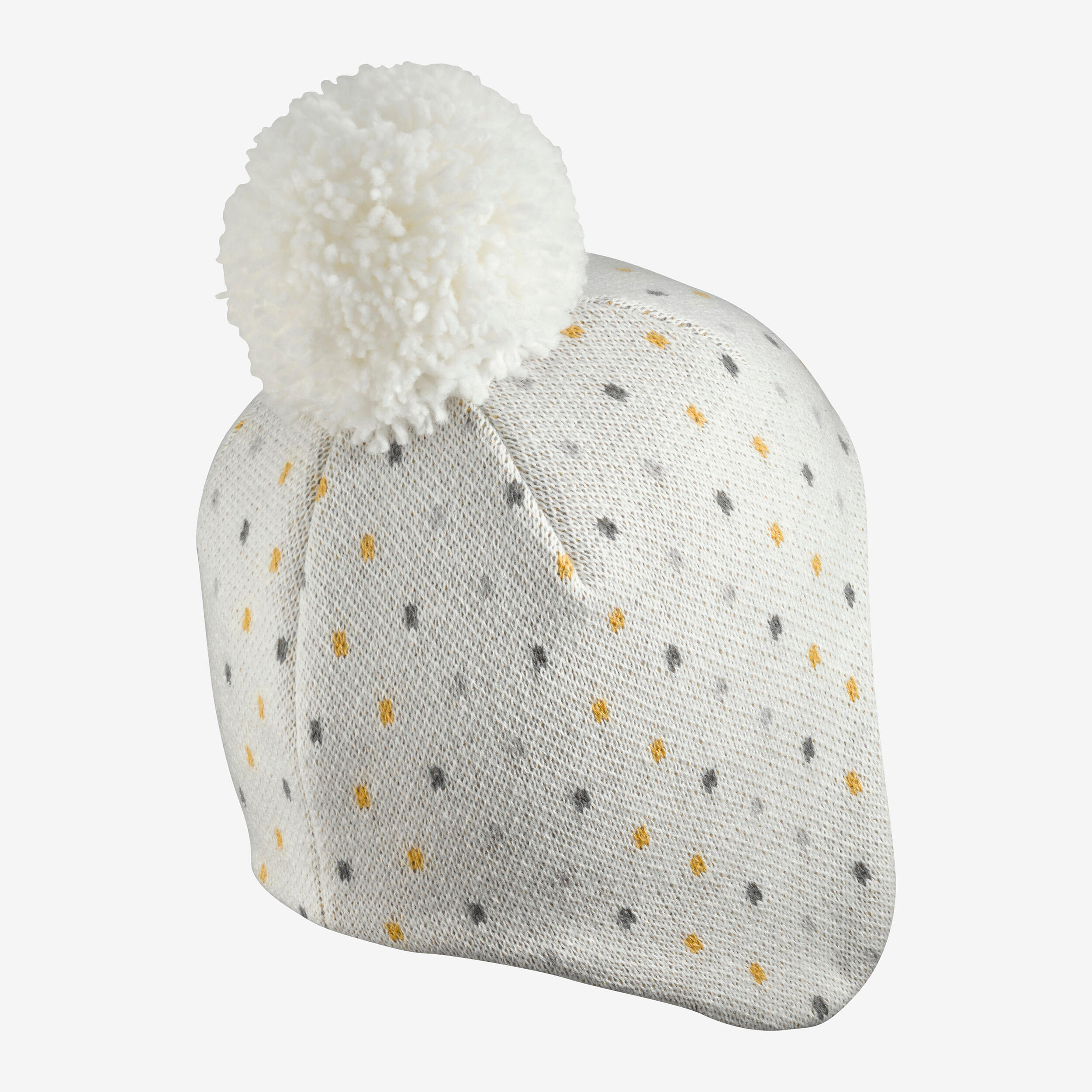 Bonnet bébé péruvien - SIMPLE WARM blanc 7/7
