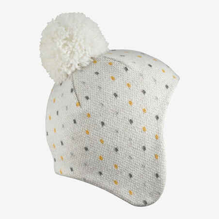 Baby Peruvian Hat - SIMPLE WARM White