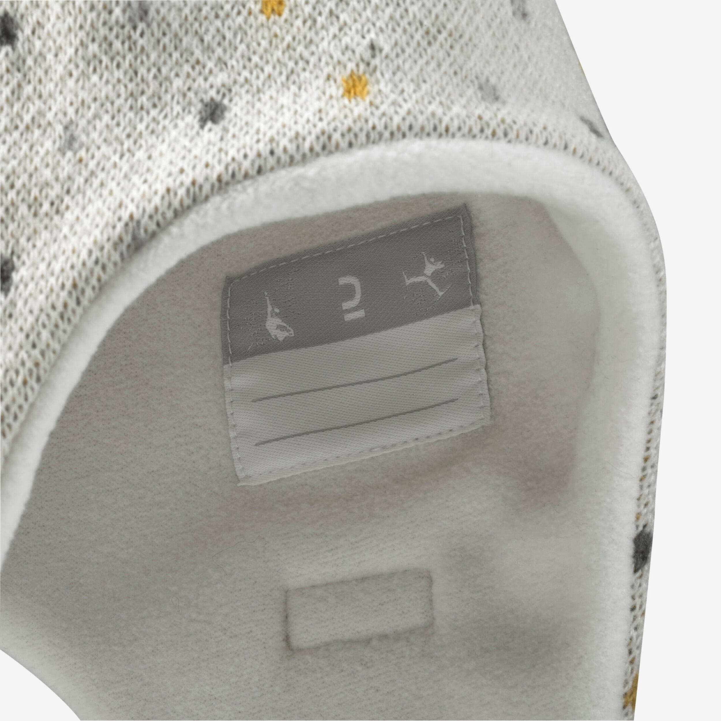 Bonnet bébé péruvien - SIMPLE WARM blanc 4/7