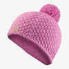 KIDS’ SKI HAT MADE IN FRANCE - TIMELESS - PINK