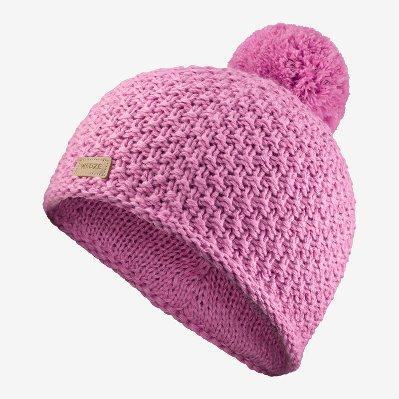 BONNET DE SKI MADE IN FRANCE ENFANT - TIMELESS ROSE