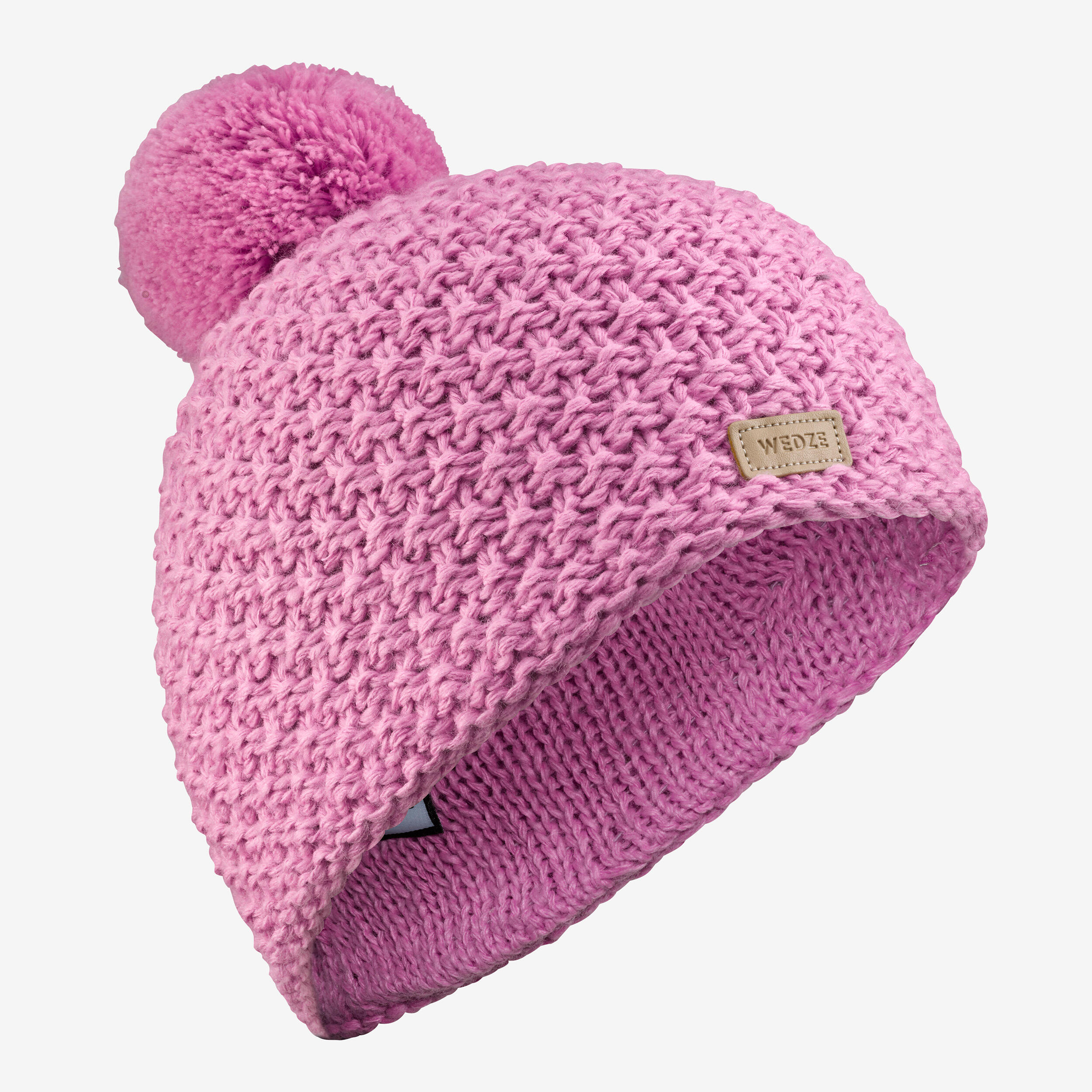 MADE IN FRANCE CHILDREN'S SKI CAP - TIMELESS PINK