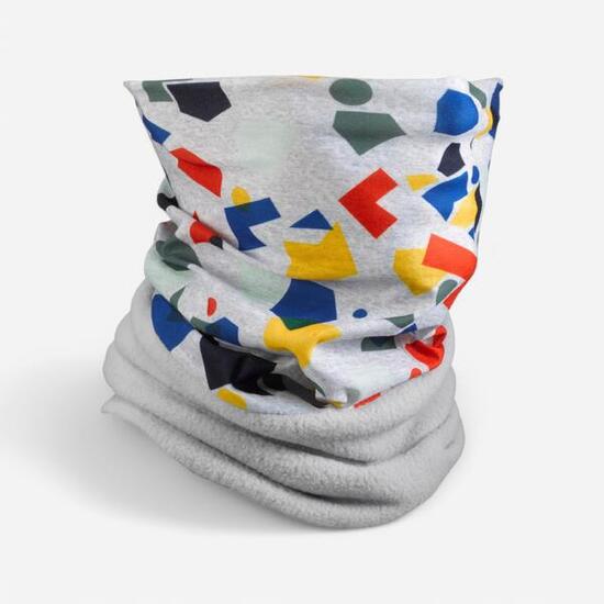 Cache cou bi-matière enfant, HUG 500 multicolore