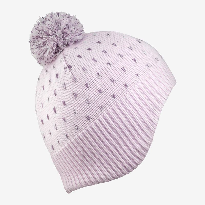 BONNET KID CHAUD - FLAP LILA