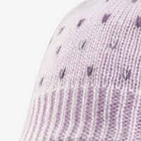 KIDS’ WARM HAT - FLAP LILAC