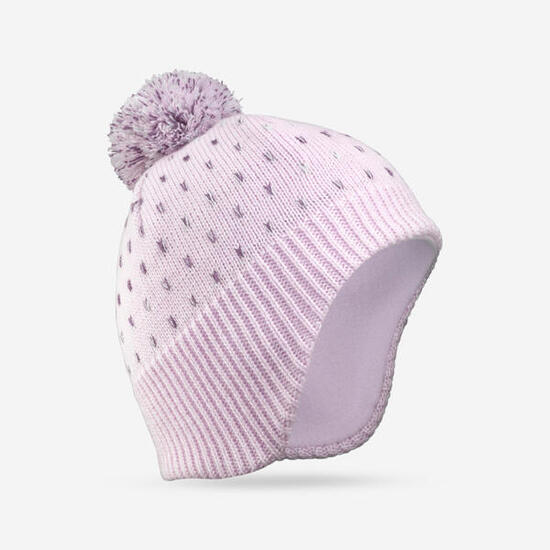 Berretto sci bambino FLAP lilla