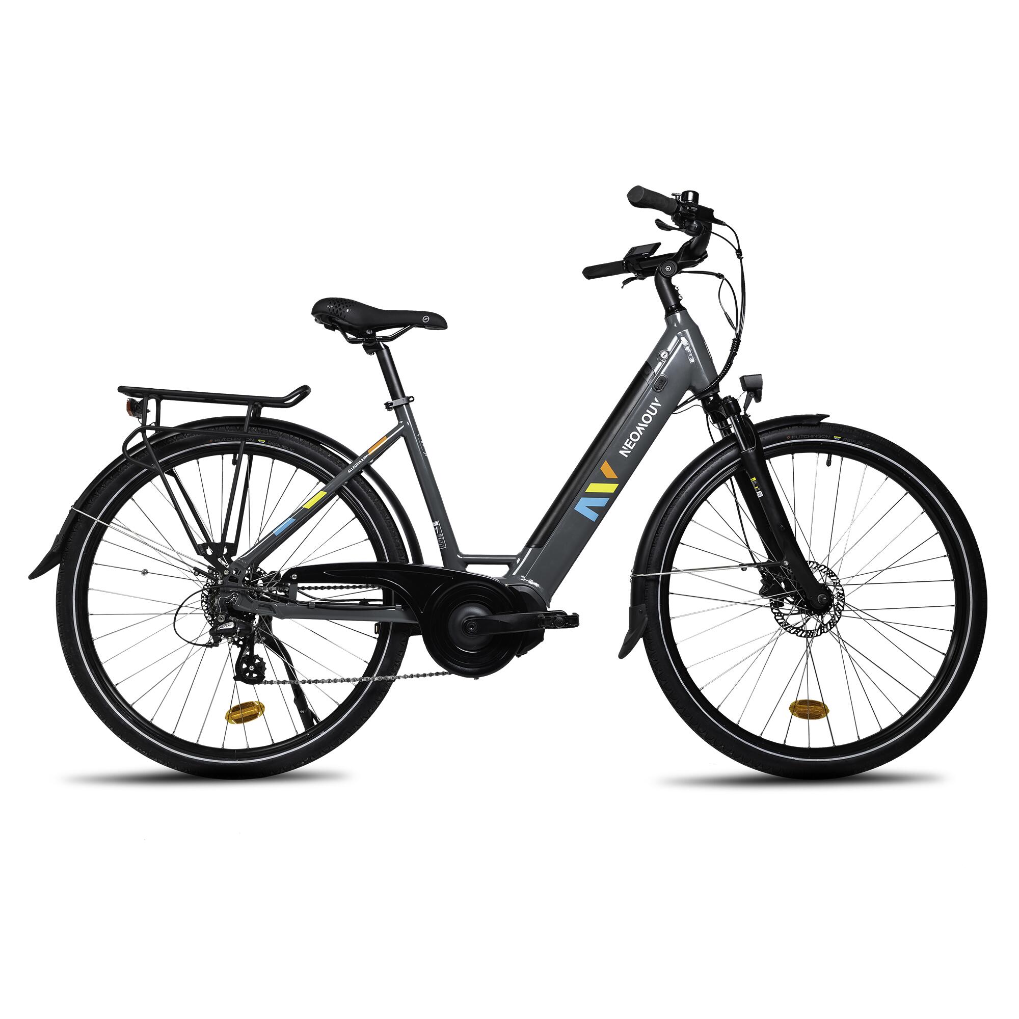 VELO DE VILLE ELECTRIQUE NEOMOUV ALLEGRIA 2 HYDRAULIQUE BATTERIE INTEGREE NEOMOUV Decathlon