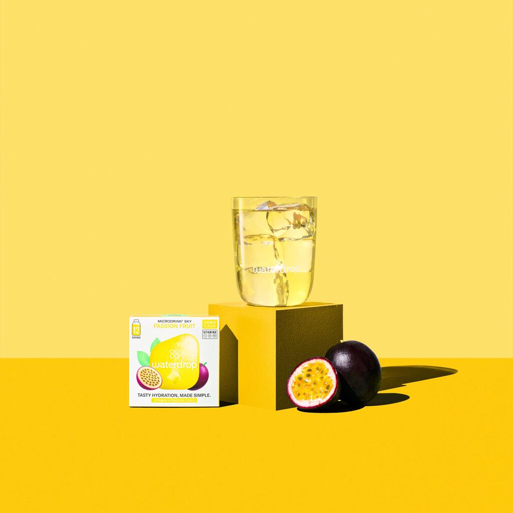 Hidracijske kocke Microdrink 12x500 ml - naravni izvleček pasijonke