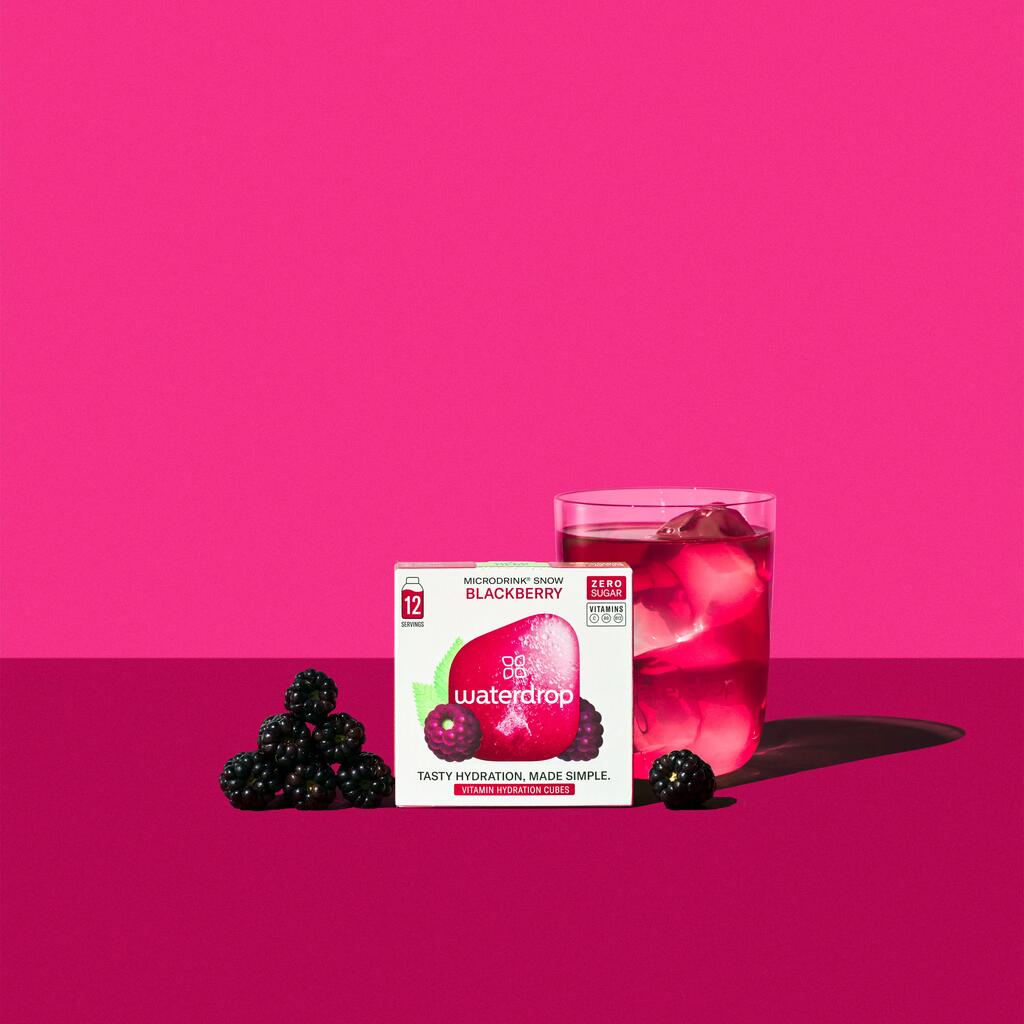 Hidracijske kocke Microdrink 12x500 ml - naravni izvleček robide