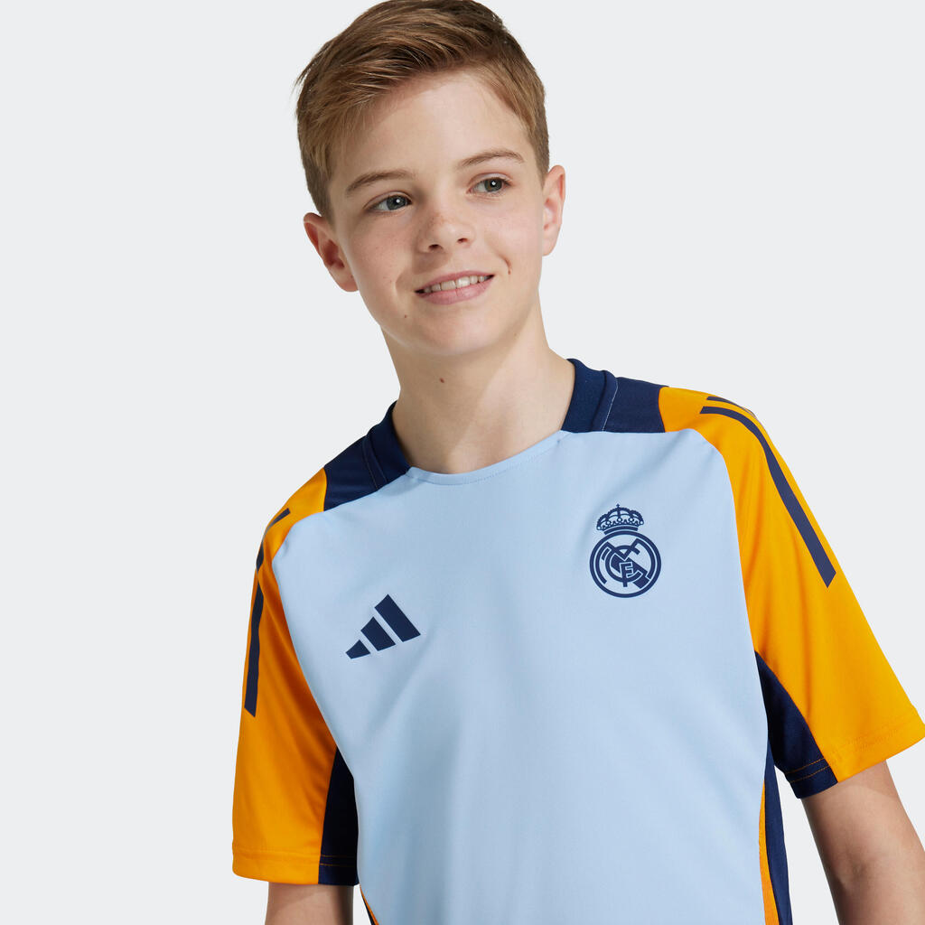 Kids' Real Madrid Training Shirt 24/25