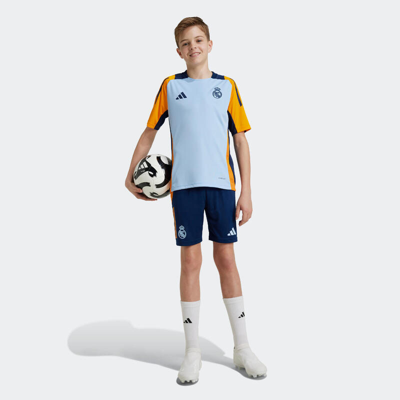 Dětský fotbalový tréninkový dres Real Madrid pro 2024/25