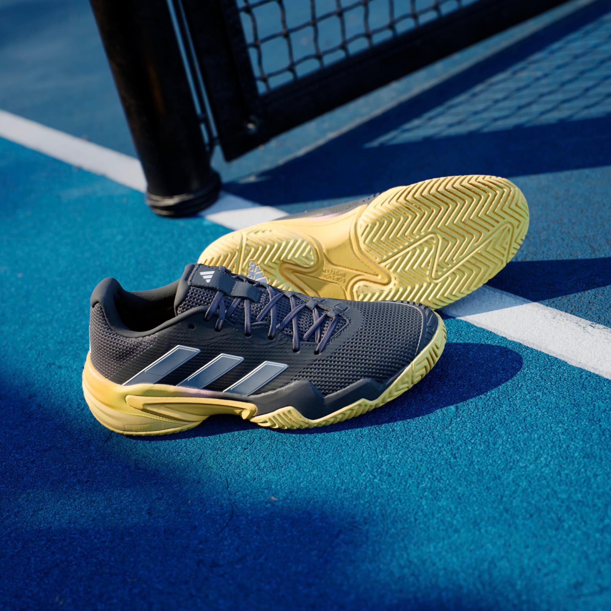 Chaussures de tennis multicourt maintien homme Adidas Barricade noir ADIDAS Decathlon