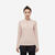Veste chaude manches longues de running Femme - KIPRUN Run 100 Warm Rose quiartz