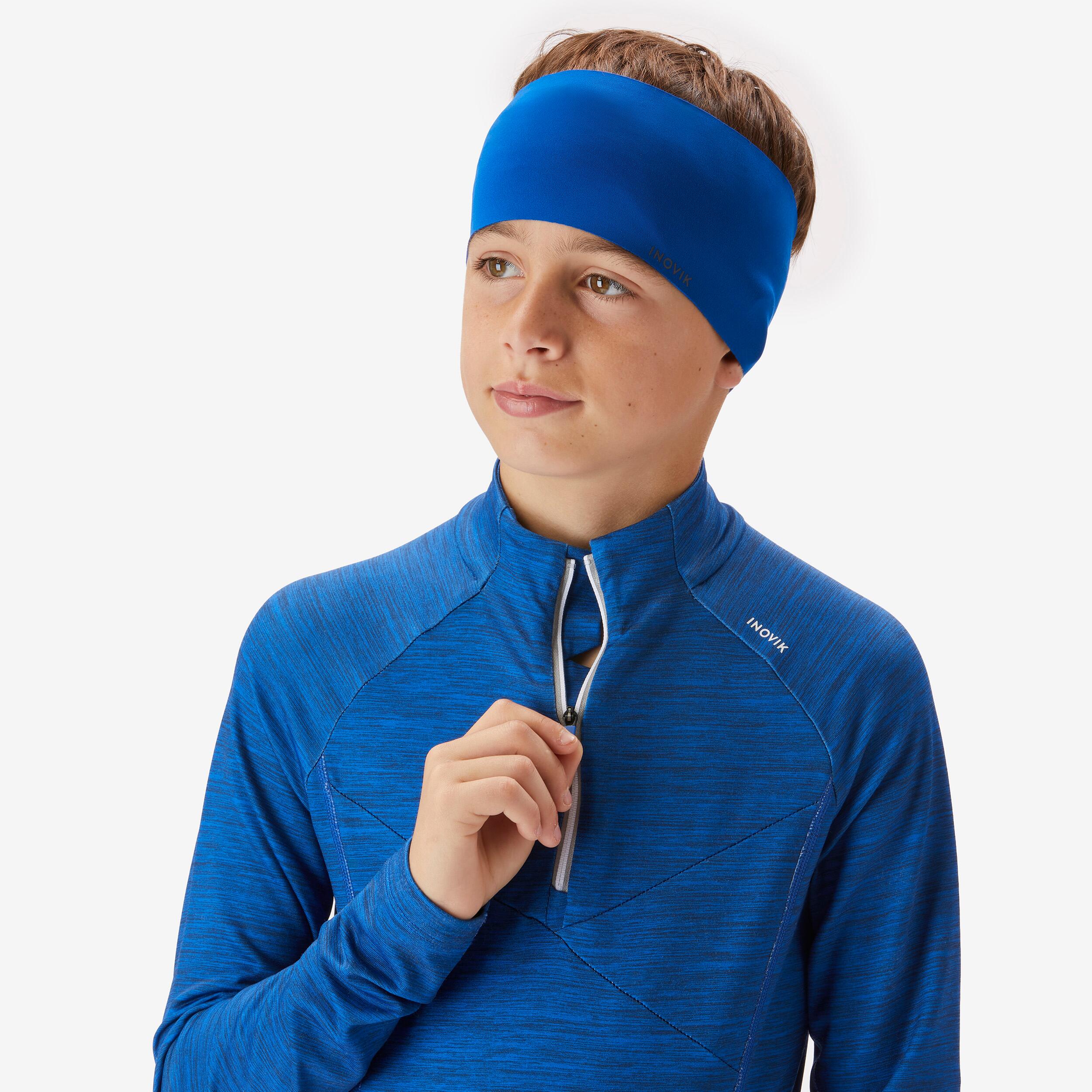 Kids’ long-sleeved cross-country skiing T-shirt, XC S TS 100 - Blue 12/13