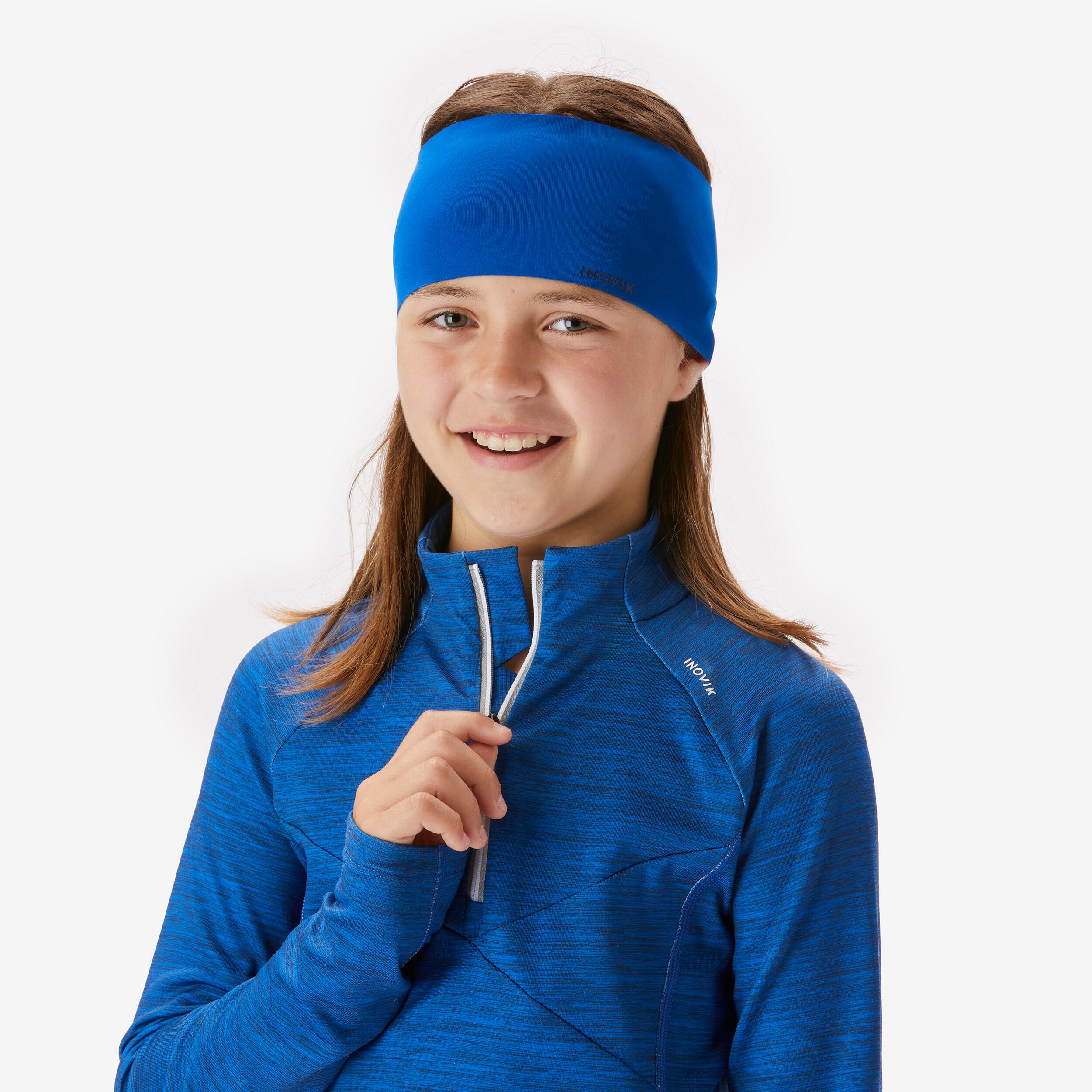 Kids’ long-sleeved cross-country skiing T-shirt, XC S TS 100 - Blue 8/13