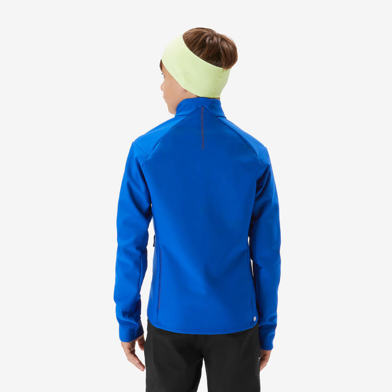 Langlaufjas voor kinderen 550 blauw