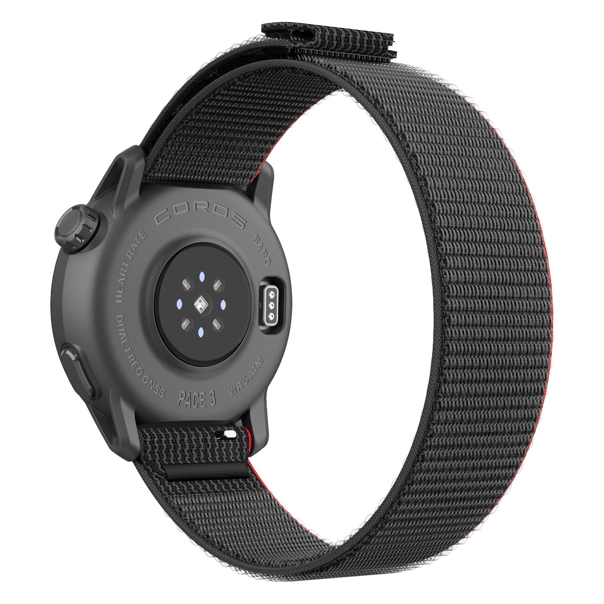 Orologio sportivo GPS - COROS PACE 3 nero