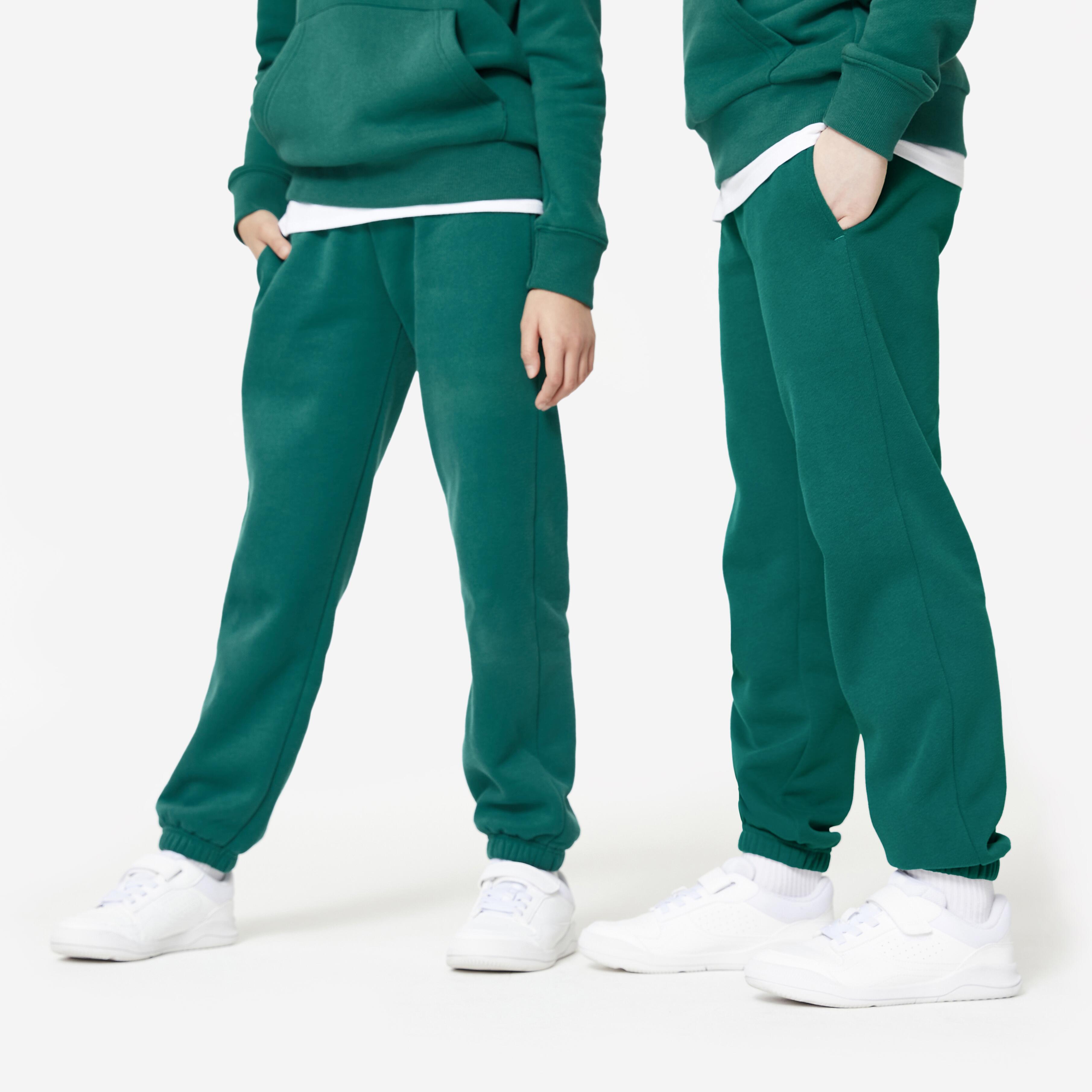 Pantaloni della tuta per bambini, verde bosco