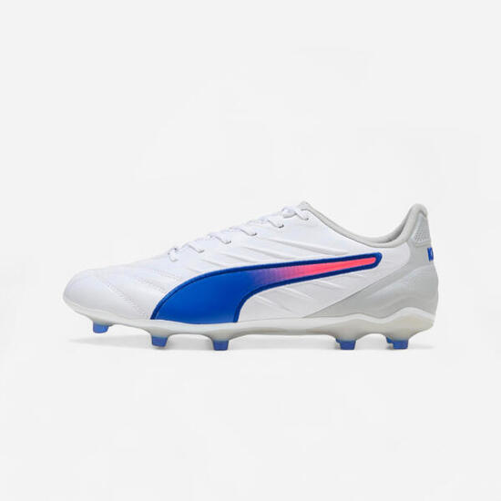 Scarpe calcio uomo KING PRO FG/AG bianche