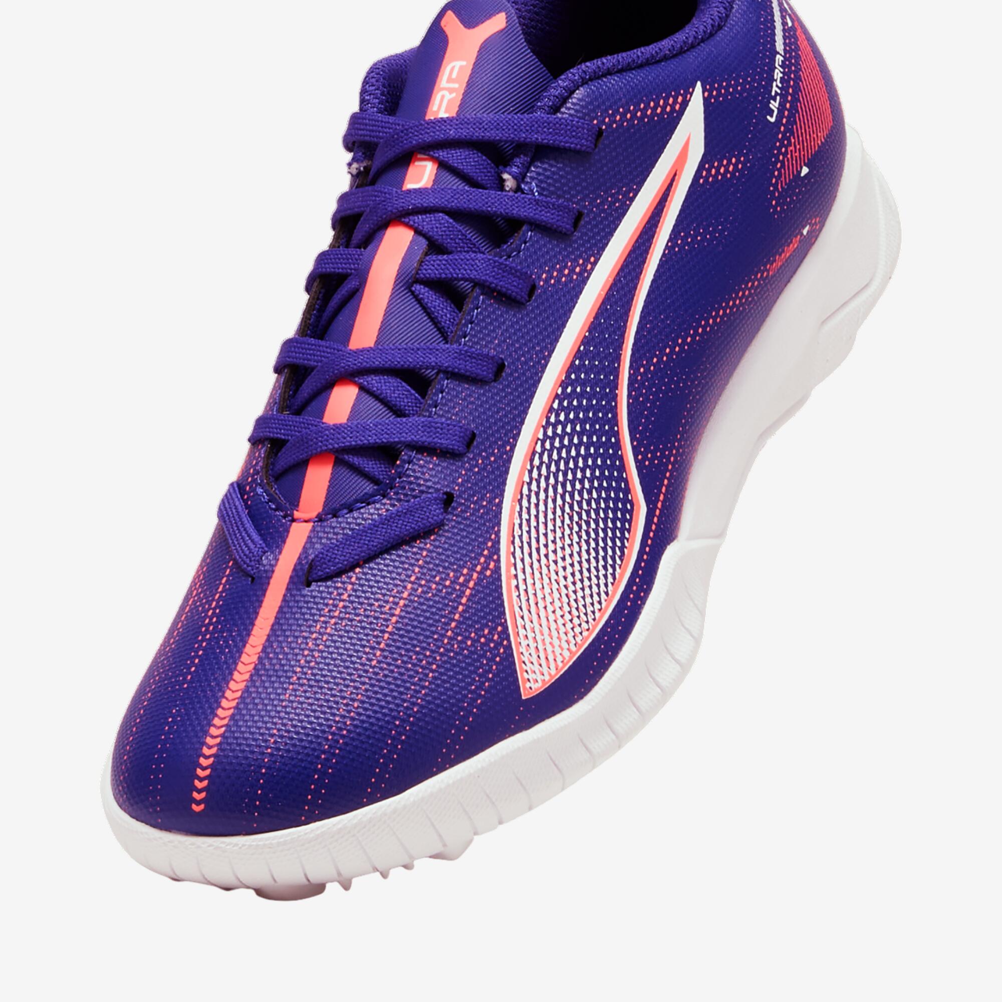 Puma Ultra 5 Play TF voetbalschoenen kind paars 2/6