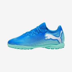 Voetbalschoenen voor kinderen FUTURE 7 Play Turf blauw