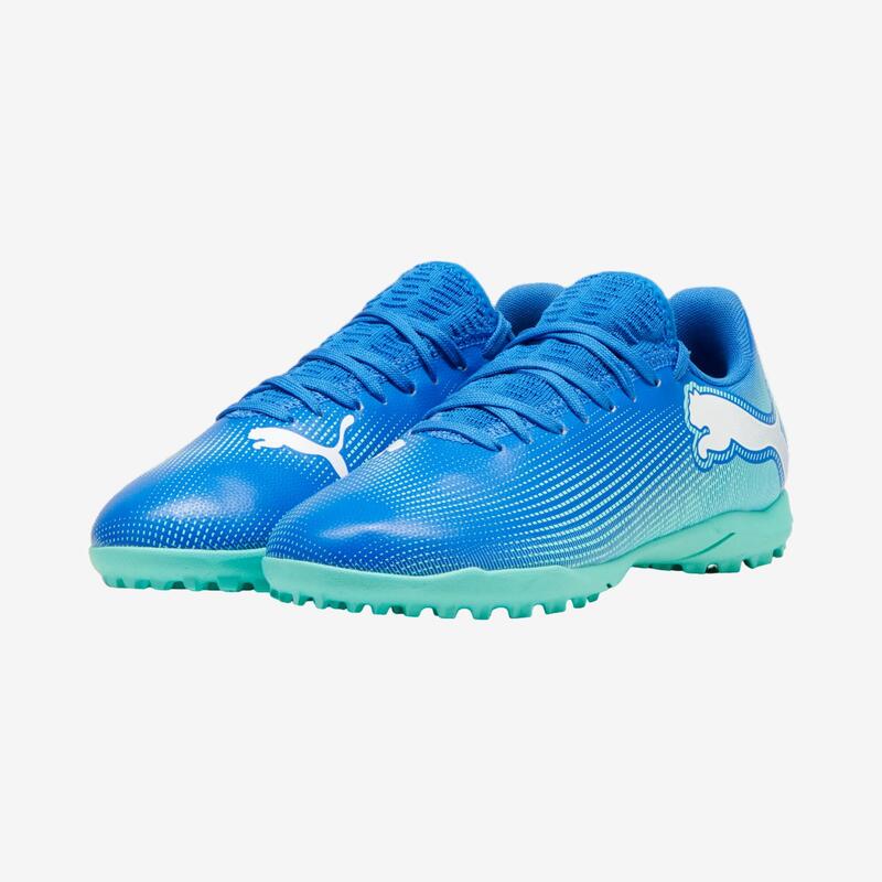 Kinder Fußball Multinockenschuhe Turf - PUMA Future 7 blau