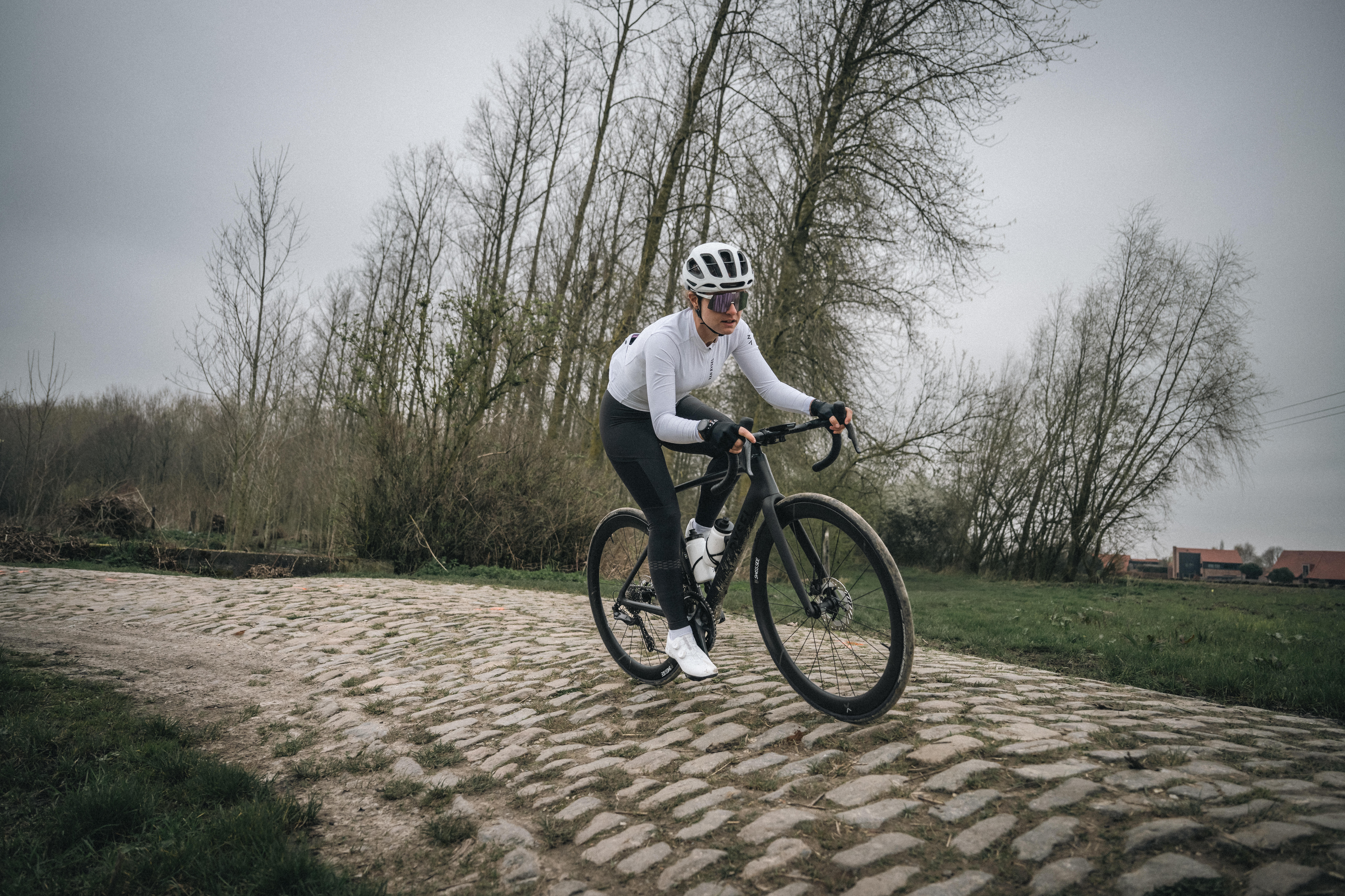 Mid-Season Long-Sleeved Road Cycling Jersey, Racer 2 - VAN RYSEL