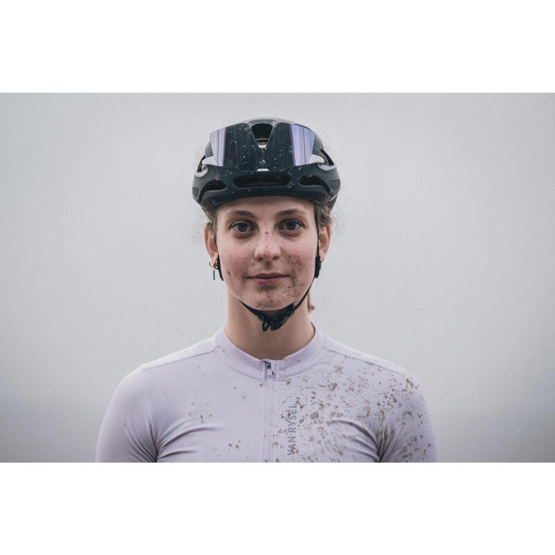 Férfi kerékpáros mez, hosszú ujjú - Racer 2 