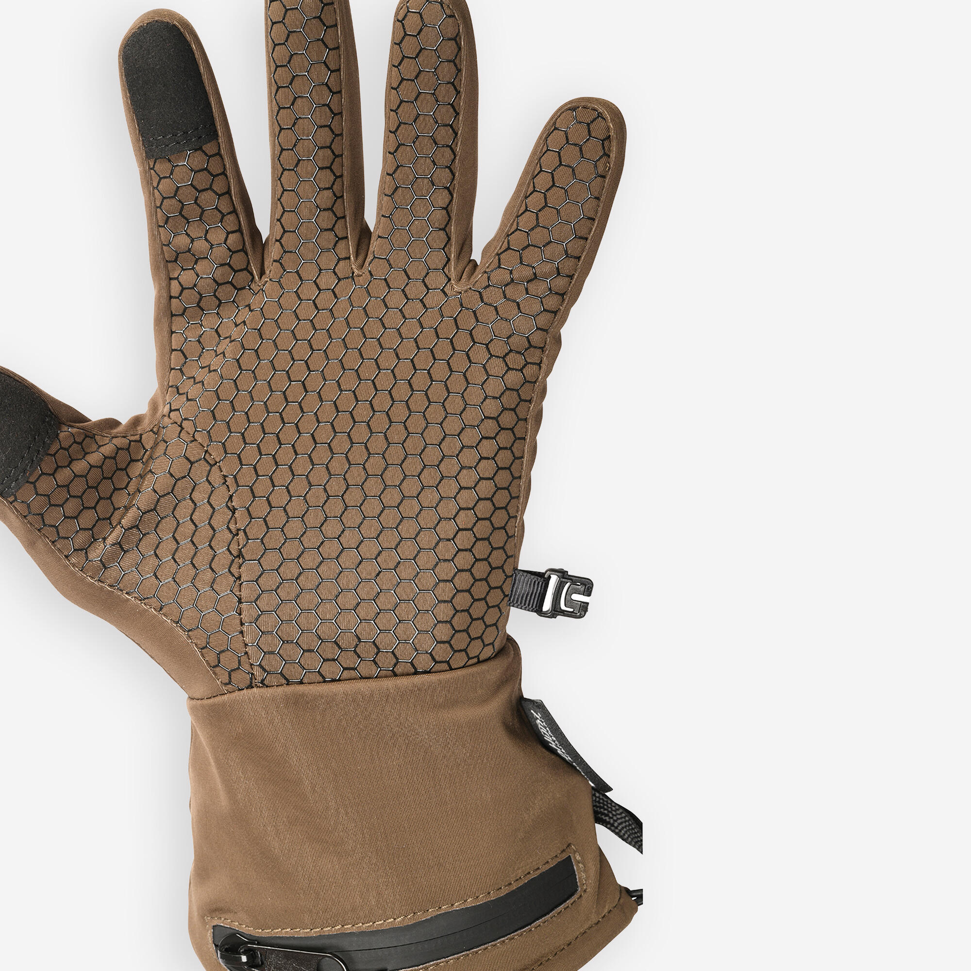 Gants chauffants Marron 2/5