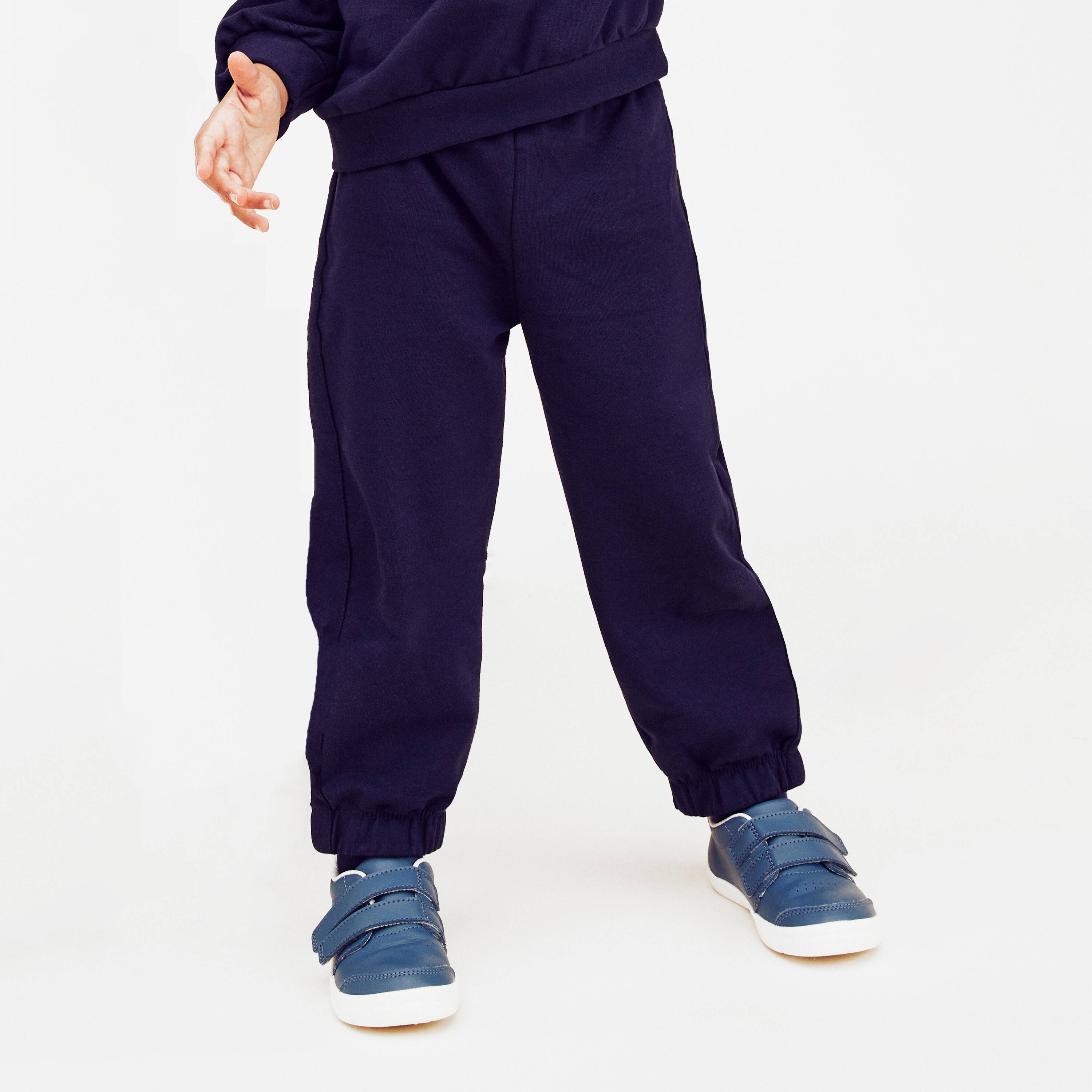 Kids Basic Baby Gym Tracksuit - Navy Blue -  2