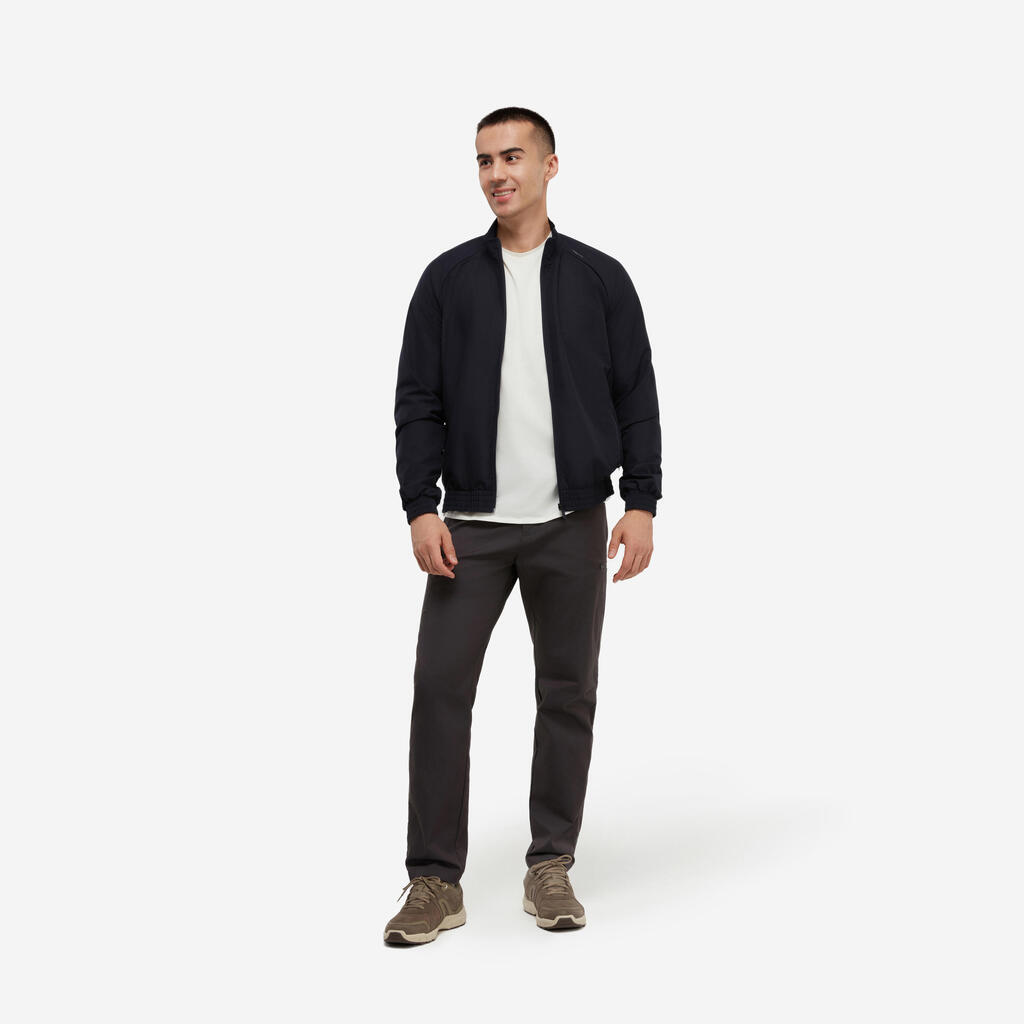 Men's Fitness Standard Breathable Jacket - Black